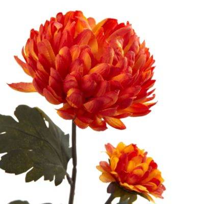 29-In. Chrysanthemum Artificial Flower, Set of 12