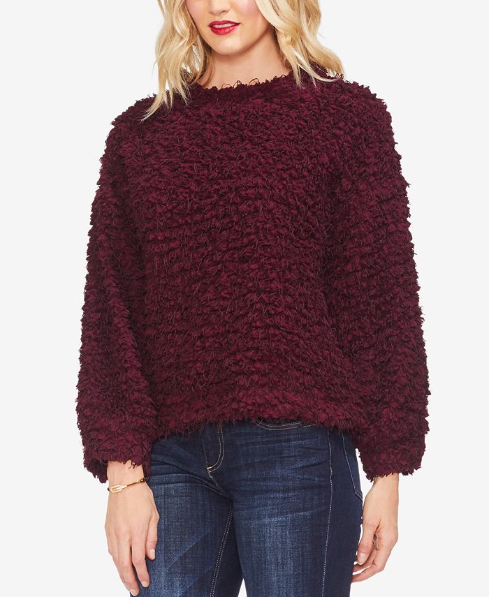 Vince camuto popcorn sweater sales