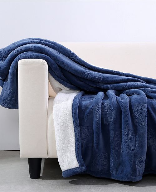 Berkshire Blanket & Home Co.® Elephant Sherpa Throw & Reviews Bedding