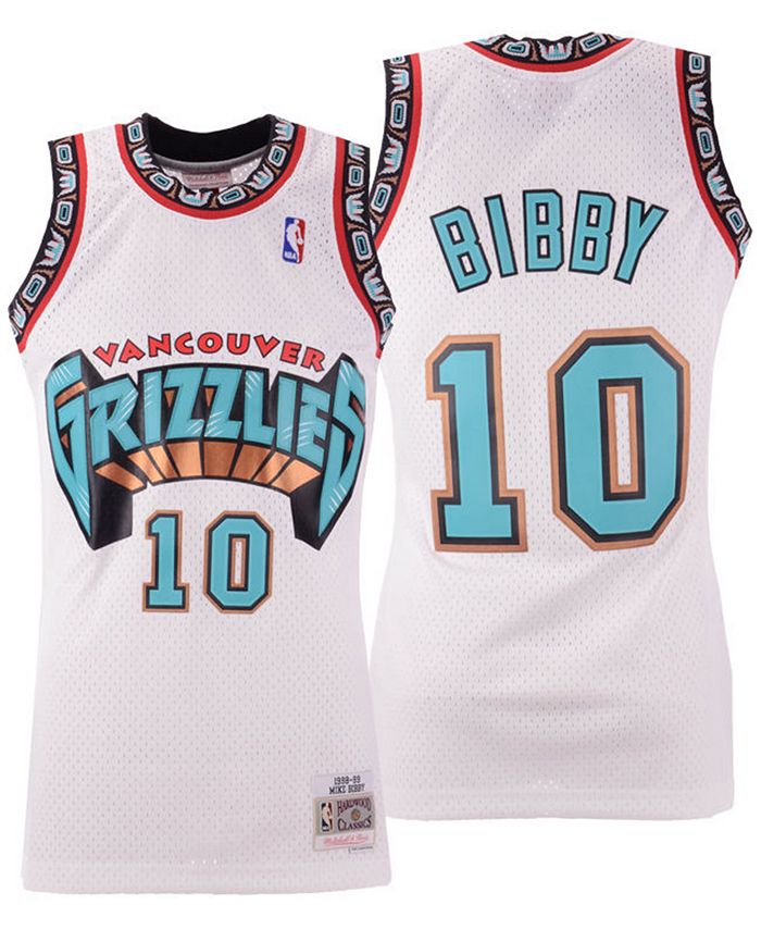 Mitchell & Ness Youth Vancouver Grizzlies Mike Bibby Swingman Jersey, Teal, Size: Medium, Polyester