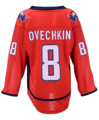Big Boys and Girls Washington Capitals Home Replica Player Jersey - Alexander Ovechkin