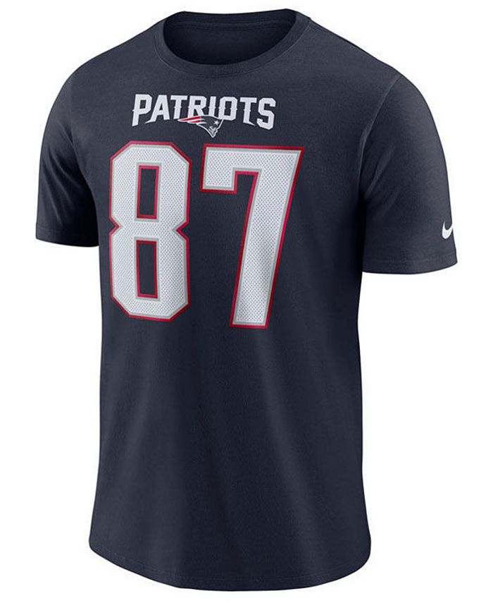Nike Men's Rob Gronkowski New England Patriots Pride Name and Number ...