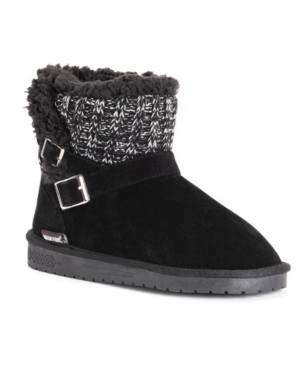 image of Muk Luks Women-s Alyx Cold Weather Cozy Booties Women-s Shoes