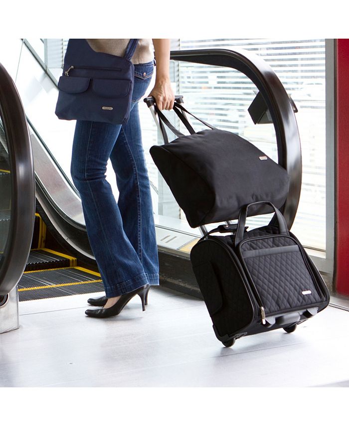 Travelon Wheeled Underseat CarryOn with BackUp Bag Macy's