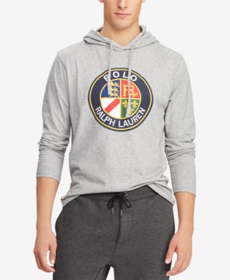 polo downhill skier hoodie