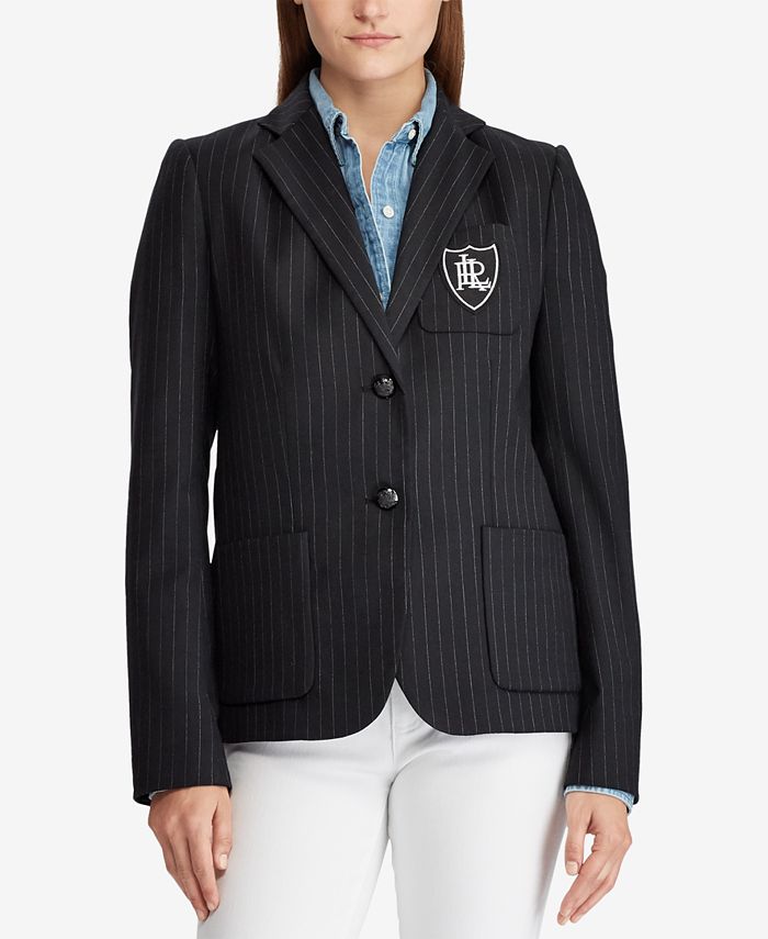Ralph lauren sales pinstripe blazer