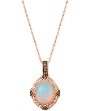 image of Le Vian Opal (2-1/5 ct. t.w.) & Diamond (3/8 ct. t.w.) 22