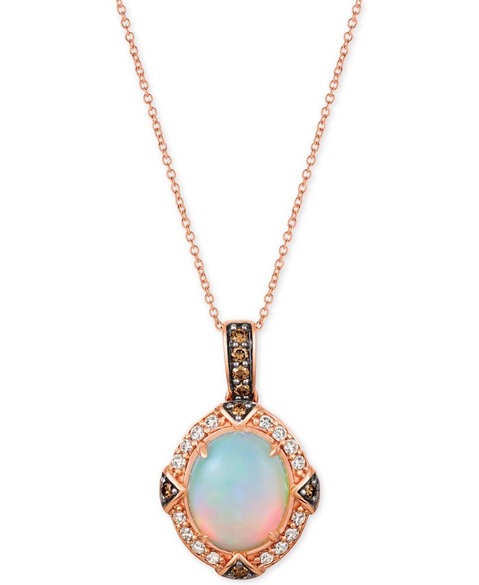 Le vian fire opal necklace on sale