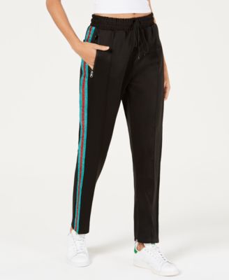 Reason - Glitter-Strip Track Pants