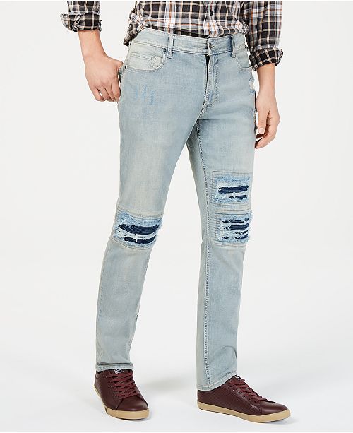 American Rag Men's SlimFit Ripped Jeans, Created for Macy's & Reviews Jeans Men Macy's