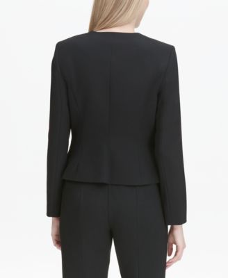 Collarless Blazer