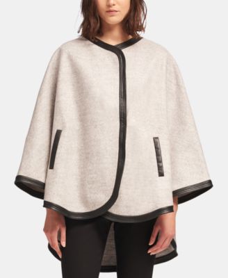 dkny poncho sweater