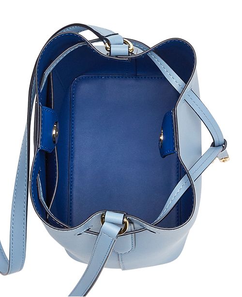 Lauren Ralph Lauren Dryden Debby II Mini Leather Drawstring Bag ...