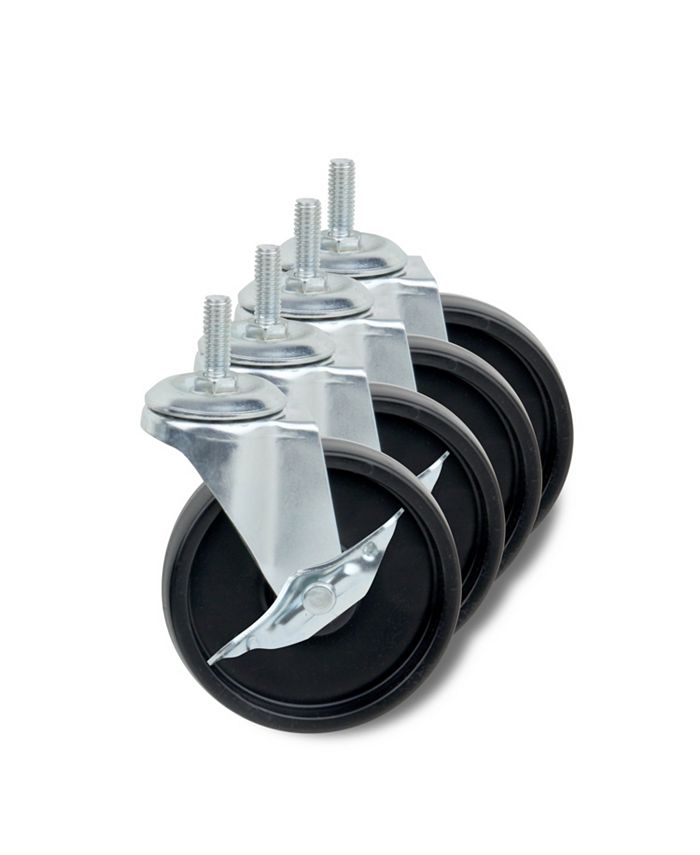 Honey Can Do Set of 4 Shelving Unit Wheels Macy's