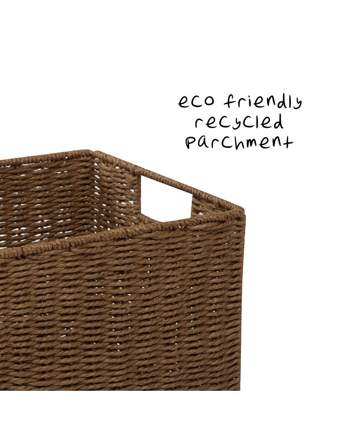 Honey Can Do - Parchment Cord Storage Basket