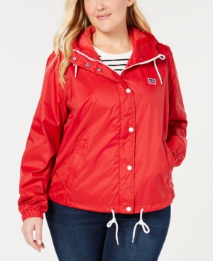 Levi's Trendy Plus Size Active Rain Slicker Jacket