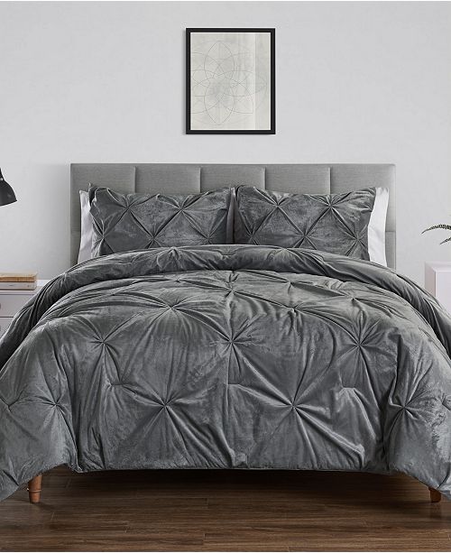 Vcny Home Carmen Twin Kiss Pleat Comforter Reviews Comforters