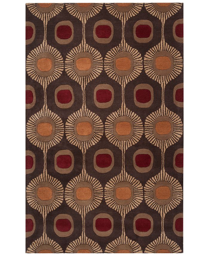 Surya - Forum FM-7170 Dark Brown 7'6" x 9'6" Area Rug