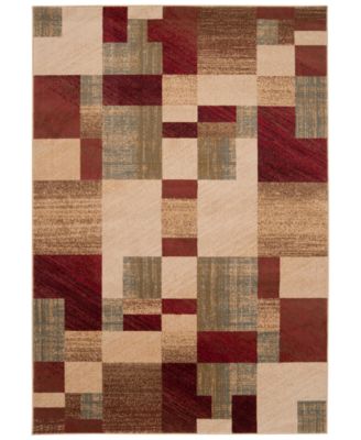 Surya - Riley RLY-5006 Dark Red 7'10" x 10'10" Area Rug