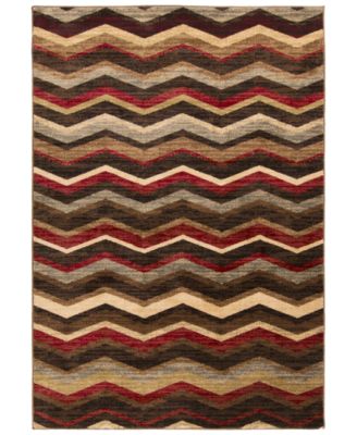 Surya - Riley RLY-5064 Burgundy 4' x 5'5" Area Rug