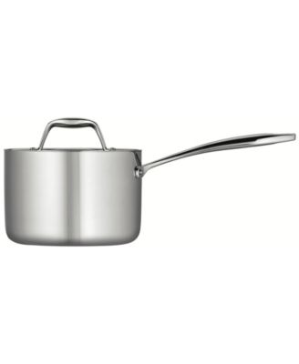 Signature 2-Quart Tri-Ply Clad Stainless Steel Sauce Pan with Lid