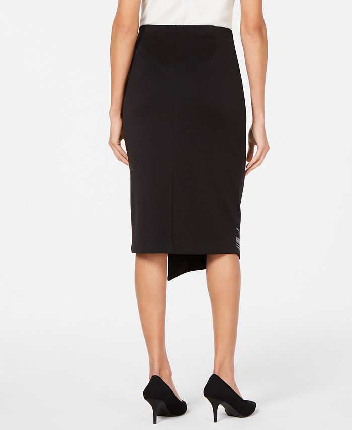 Alfani Asymmetrical-Hem Midi Skirt, Created for Macy's & Reviews ...