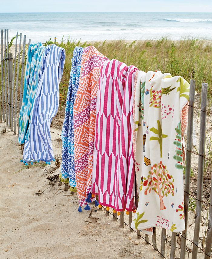 John Robshaw Ramya 100 Cotton Beach Towel Macy's