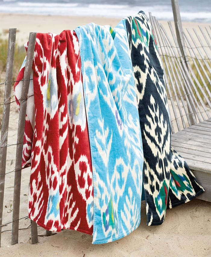 John Robshaw Umida 100 Cotton Beach Towel Macy's