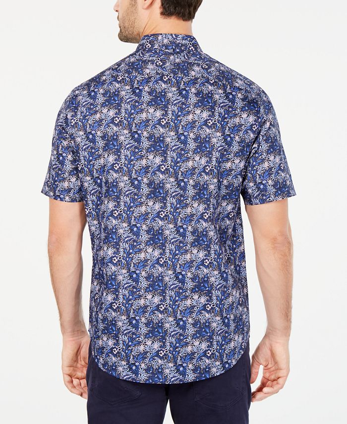 Tasso Elba Men's Secondo Floral-Print Shirt, Created for Macy's ...