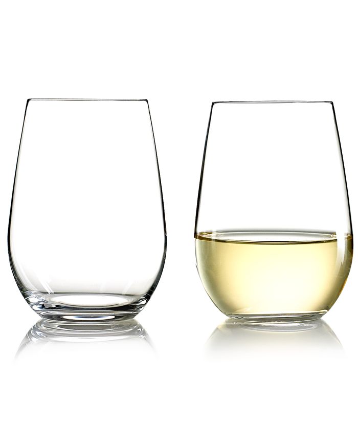 Riedel O Riesling/ Sauvignon Blanc Stemless Wine Glasses Set of 2 
