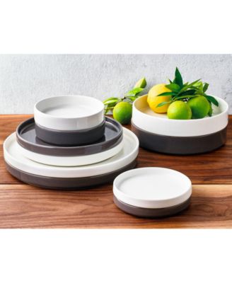 Goodful - Stackable 20-Pc. Dinnerware Set