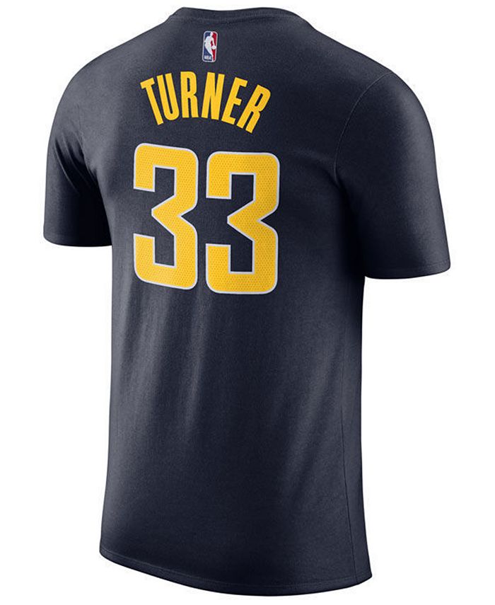 Nike Myles Turner Indiana Pacers Icon Name and Number T-Shirt, Big Boys ...