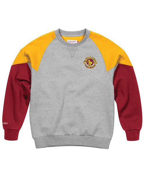 Mitchell Ness Men S Cleveland Cavaliers Trading Block Crew Sweatshirt Reviews Sports Fan Shop By Lids Men Macy S