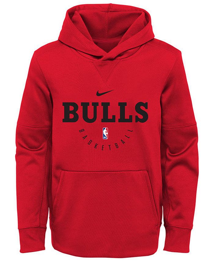 Outerstuff Youth Red Chicago Bulls Stadium Classic Pullover Hoodie Size: Small