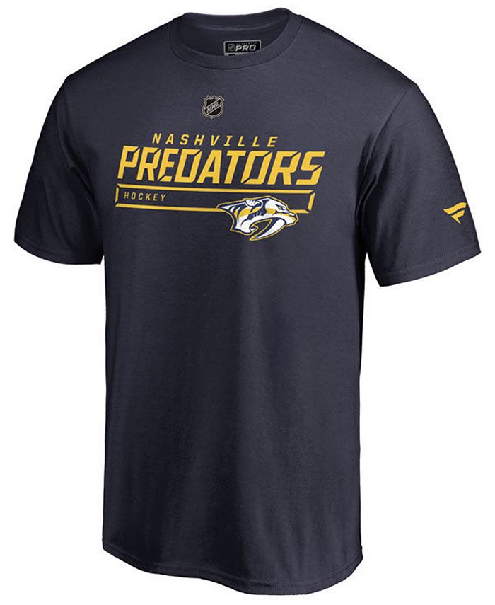 Majestic Men's Nashville Predators Rinkside Prime T-Shirt & Reviews ...