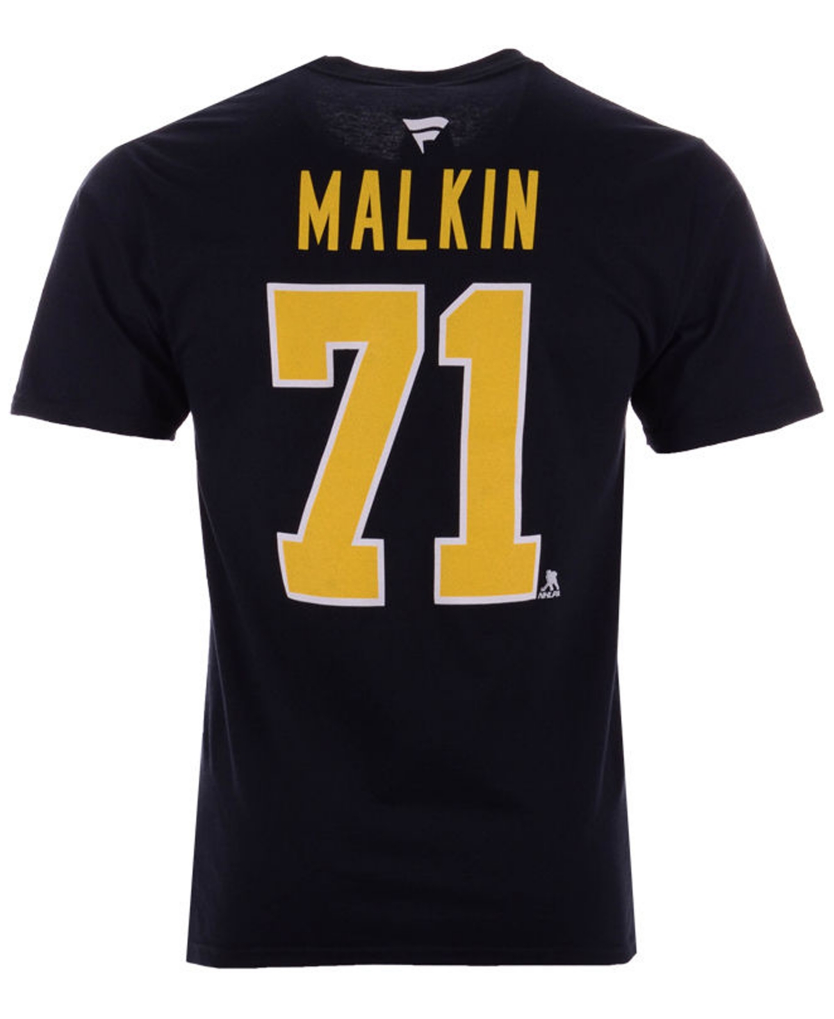 Majestic Men's Evgeni Malkin Pittsburgh Penguins Authentic Stack Name & Number T-Shirt