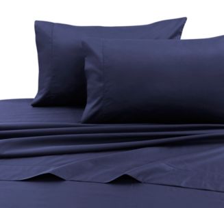 Tribeca Living 750 Thread Count Cotton Sateen Extra Deep Pocket Sheet Set - Macy's