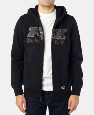 fox sherpa lined hoodie
