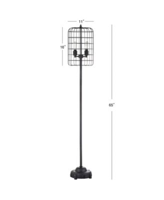 Odette Industrial Metal Floor Lamp