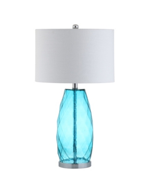 Jonathan Y Juliette Glass Metal Led Table Lamp