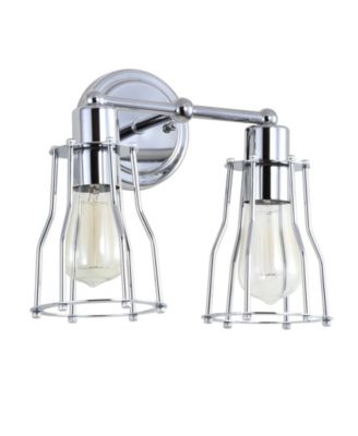 Evelyn 2-Light Metal Vanity Light