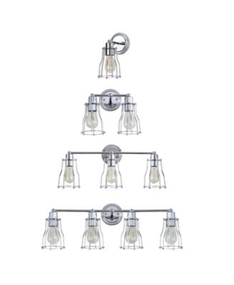 Evelyn 3-Light Metal Vanity Light