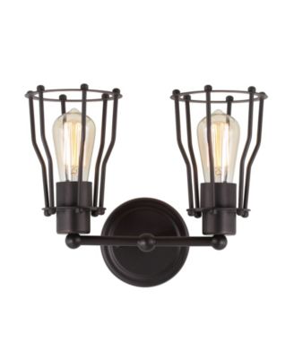 Evelyn 2-Light Metal Vanity Light