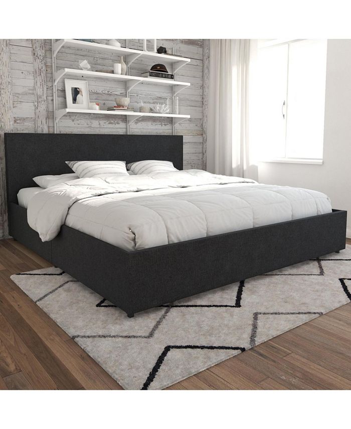 Novogratz Collection Novogratz Kelly Upholstered King Bed with Storage