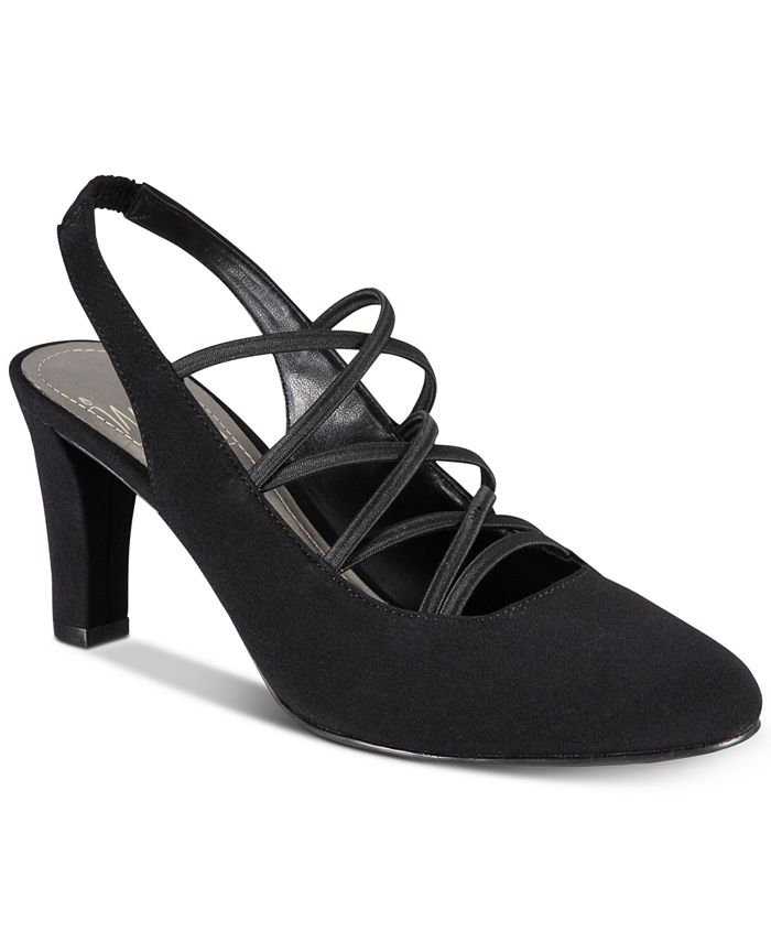 Impo Venture Stretch Slingback Pumps & Reviews Heels & Pumps Shoes