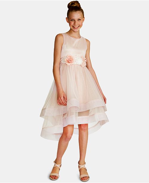 Rare Editions Big Girls FloralTrim Dress & Reviews All Girls' Dresses Kids Macy's