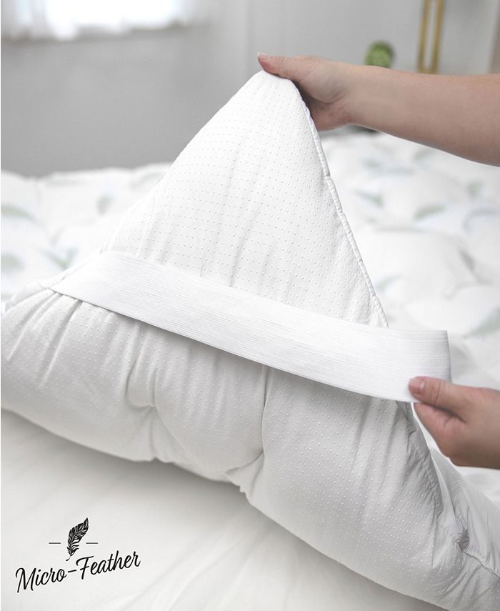 SensorPEDIC CLOSEOUT! California King Quilted Memory Foam and Micro Feather Mattress Topper Macy's