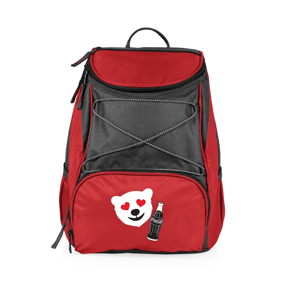 by Picnic Time Coca-Cola Emoji Ptx Cooler Backpack - Red