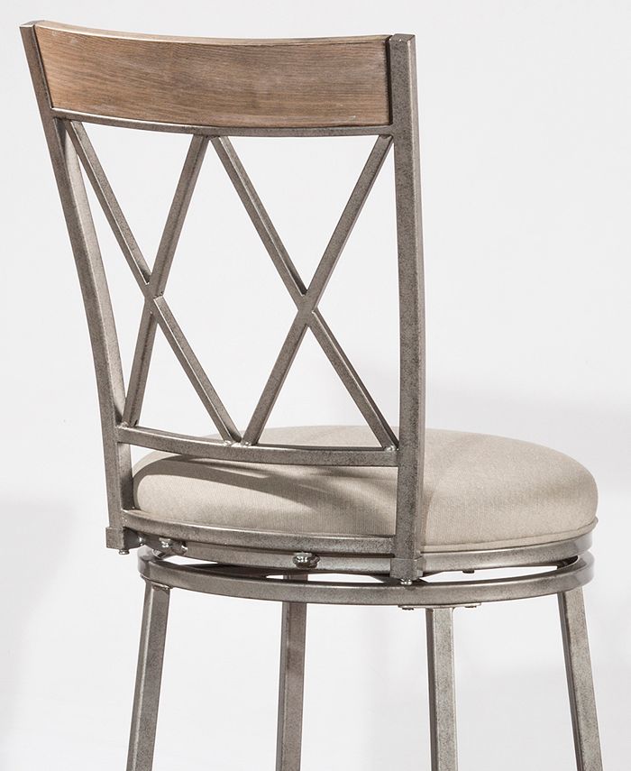 Hillsdale Indoor / Outdoor Stewart Swivel Counter Stool Macy's