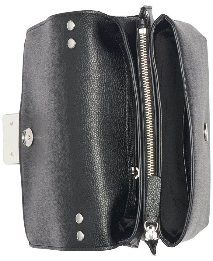 Calvin Klein Dani Leather Crossbody Macy's